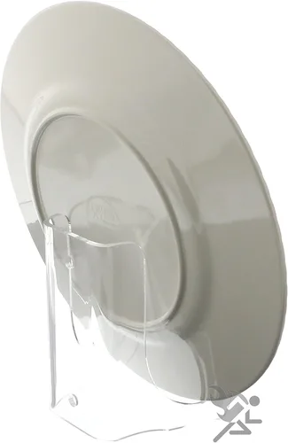Vista 3 de OnFireGuy Soporte de exhibición de platos resistente, caballete acrílico transparente de 4.5 pulgadas para placas de 5 a 8 pulgadas de diámetro