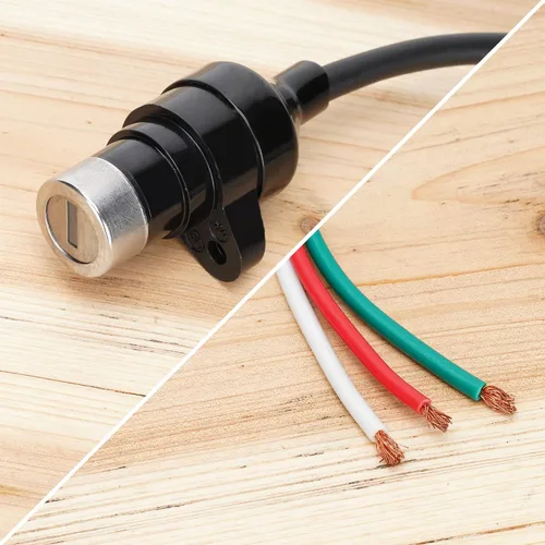 Vista 5 de Interruptor de encendido de 3 cables de repuesto para 50cc 70cc 90cc 110cc 150cc 200cc 250cc ATV & Dirt Bike Scooter eléctrico DIY