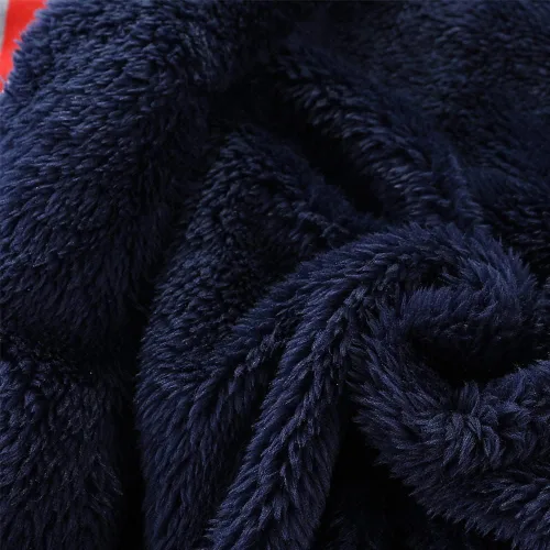 Vista 7 de Funnymore Chaqueta con forro polar Sherpa para niños y niñas de 2 a 14 años