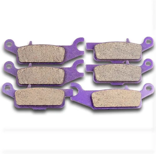 Vista 8 de SCITOO FA443, FA444 Pastillas de freno para Yamaha Grizzly 550 2009-2014 pastillas de freno delanteras y traseras de fibra de carbono