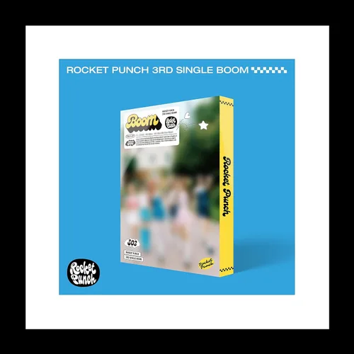 Vista 11 de Rocket Punch BOOM 3er álbum individual CD+POB+Tarjeta de índice+postal foto+Tarjeta fotográfica+Pegatina+Seguimiento sellado (versión Corazón)
