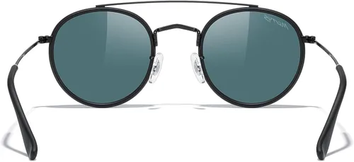Vista 5 de MERRY'S Gafas de sol polarizadas redondas retro - Gafas de sol unisex de doble puente