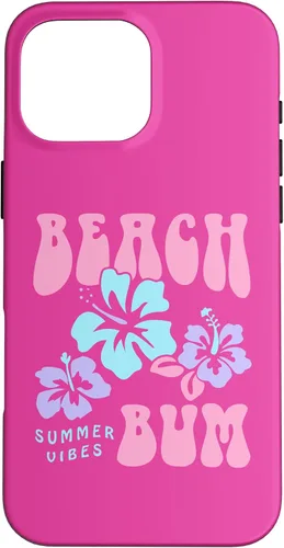 Vista 19 de Coconut Girl Beach Bum Pastel Graphic Trendy y2k 90s Retro Case for iPhone 17