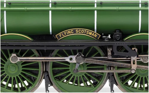Vista 10 de Juego de Tren Eléctrico Hornby - R1255M The Flying Scotsman A1Class - Juegos de Tren Iniciales Calibre OO, Trenes Vintage para Adultos, Pequeño