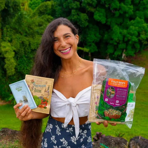 Vista 3 de Sustainable Seed Co - Paquete variado de 12 semillas orgánicas