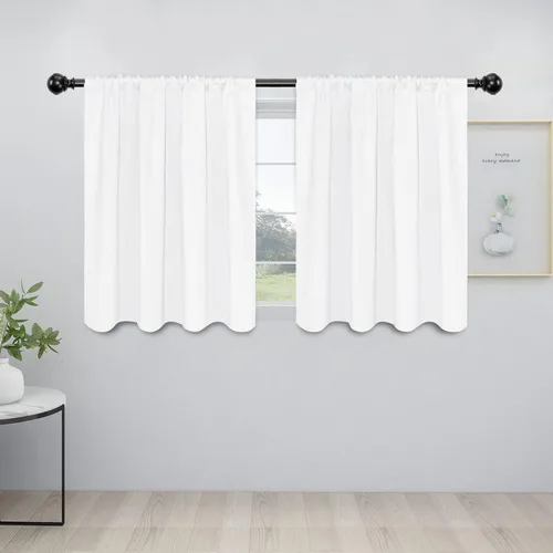 Vista 134 de Easy-Going - Cortinas opacas con bolsillo para varilla para dormitorio, cortinas de ventana para oscurecer la habitación para sala de estar