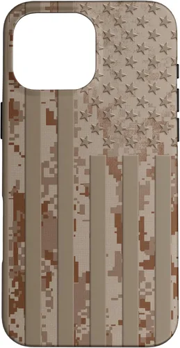 Vista 18 de iPhone 11 Epic US Flag Desert Digital Camuflaje American Tactical 3 Caso