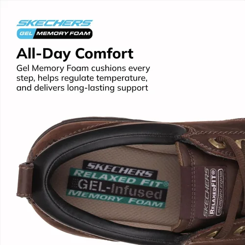 Vista 4 de Skechers Segment Rilar - Zapatos de trabajo para hombre