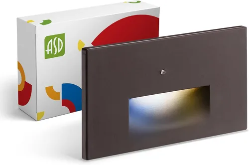 Vista 39 de ASD Lámpara LED Empotrada para Escalones, Iluminación de Peldaños para Escaleras de Exterior e Interior 3CCT, Regulable, Impermeable, Listado ETL