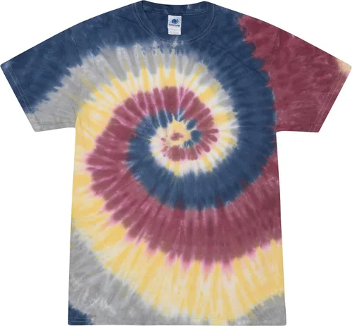 Vista 12 de Colortone Camisetas Tie Dye para Hombre y Mujer - Camisetas de manga corta unisex Tie-Dye para adultos Acadia