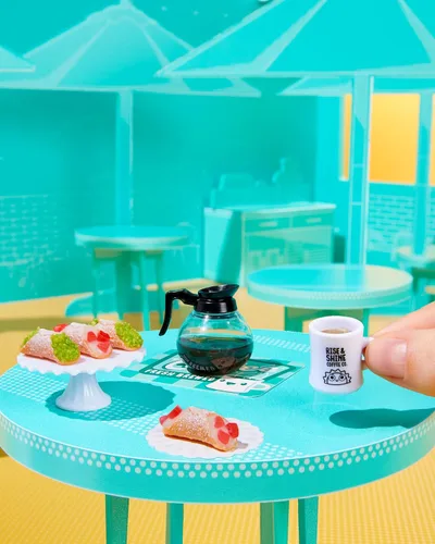 Vista 8 de Miniverse Make It Mini Café de MGA Series 6 o Series 7, a partir de 8 años