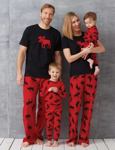 Vista 4 de Pijamas familiares de alce, Pijamas familiares Moose, 10