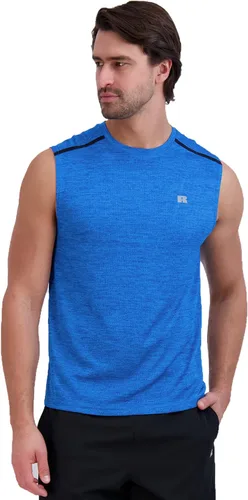 Vista 2 de Russell Athletic Dri-Power - Camiseta de manga corta con cuello redondo para hombre