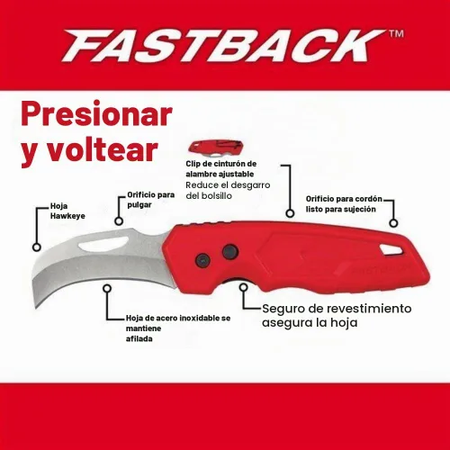 Vista 4 de Navaja de bolsillo plegable
