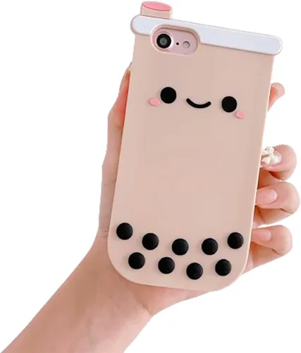 Vista 16 de Funda 3D de hombre aguacate para iPhone 13/iPhone 14 de 6.1 pulgadas, diseño de dibujos animados de lindo personaje Kawaii divertido