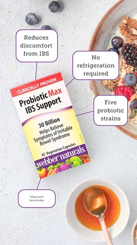Vista 9 de Probiotic Max IBS Support 30 mil millones