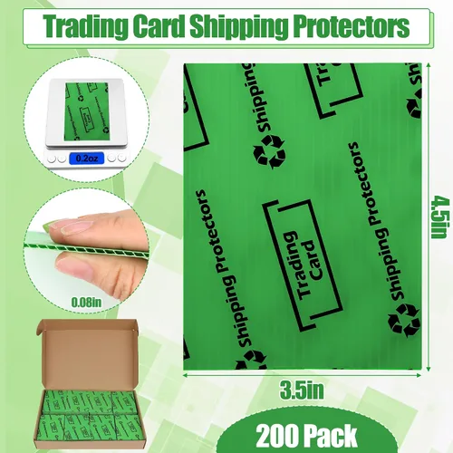 Vista 2 de Paquete de 200 protectores de envío de tarjetas intercambiables