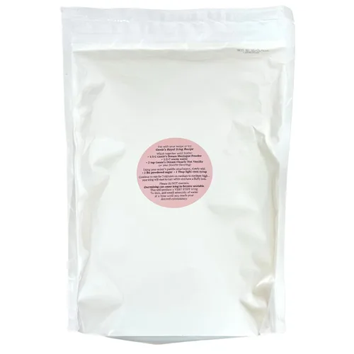 Vista 4 de Genie's Dream Premium Merengue Powder, bolsa de 80 oz (5 lb)