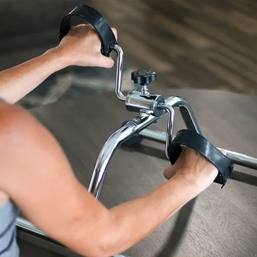 Vista 2 de DMI Bicicleta estática portátil, ejercitador de pedal de bicicleta para brazos o piernas se puede utilizar como equipo de entrenamiento o terapia