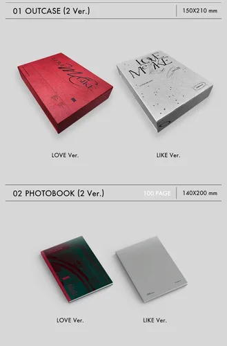 Vista 4 de KAKAO M OMEGA X - LOVE ME LIKE (2nd Mini Album) Album (LIKE ver.)