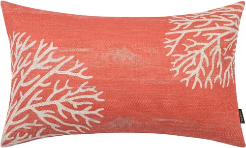 Vista 10 de TRENDIN PL1104TR - Funda de almohada para sofá de 12 x 20 pulgadas, decoración marina marina, rectangular, de poliéster, decoración rústica
