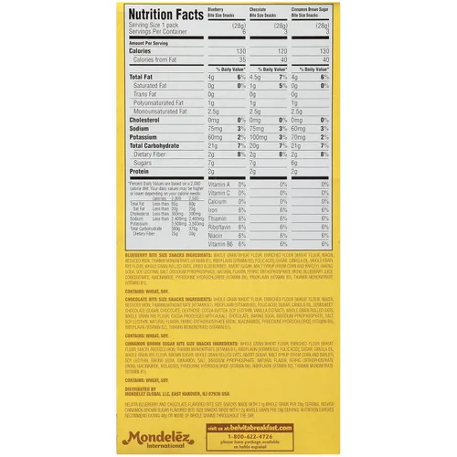 Vista 17 de belVita Paquete variado de bocadillos de galletas de desayuno, 3 sabores, 12 paquetes