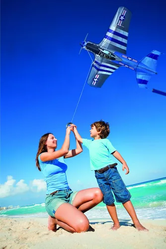 Vista 6 de ¡Cometas grandes y fáciles de volar para la playa, patio trasero, parque!