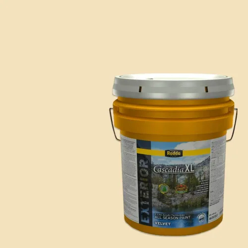 Vista 156 de Rodda Paint CASCADIA XL Pintura e imprimación satinada exterior en uno, cuarto de galón, otoño niño