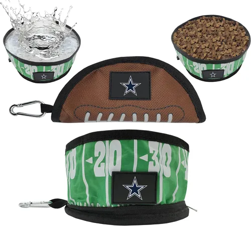 Vista 42 de Pets First NFL - Tazón plegable para mascotas