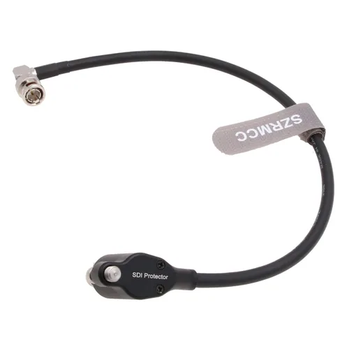 Vista 5 de SZRMCC Cable protector SDI 12G 6G HD SDI ángulo recto BNC sobretensión Protector de circuito aislante de video para Komodo ARRI Alexa Sony