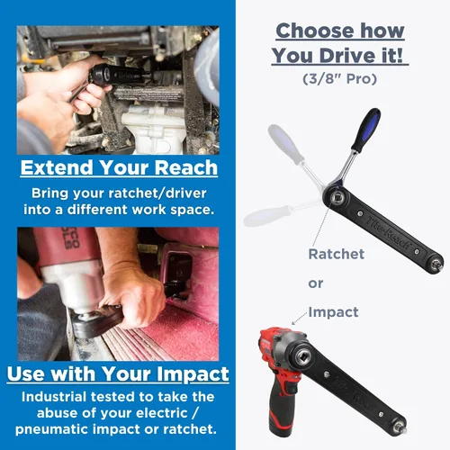 Vista 3 de TITE-REACH Llave de extensión (paquete combinado)
