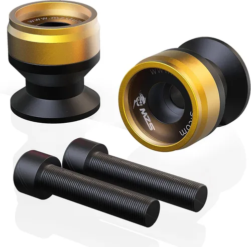 Vista 11 de MZS Carretes de balancín de 10 mm, deslizadores universales M10 x 1.25 y M10 X1.5 para motocicletas en negro CNC compatibles con EX250 EX300 EX650