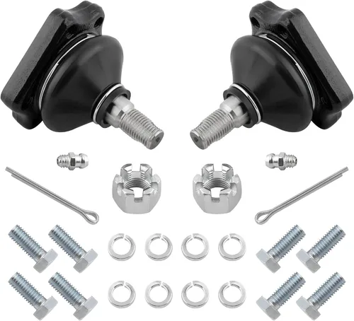 Vista 2 de Juego de 8 varillas de acoplamiento exteriores interiores delanteras + kit de rótulas inferiores superiores para Nissan D21 1994 4WD, para Nissan