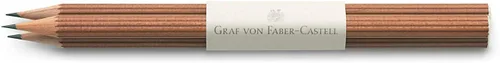 Vista 2 de Graf von Faber-Castell Lápices NR III Dureza B Pen con gorro de natación - Marrón