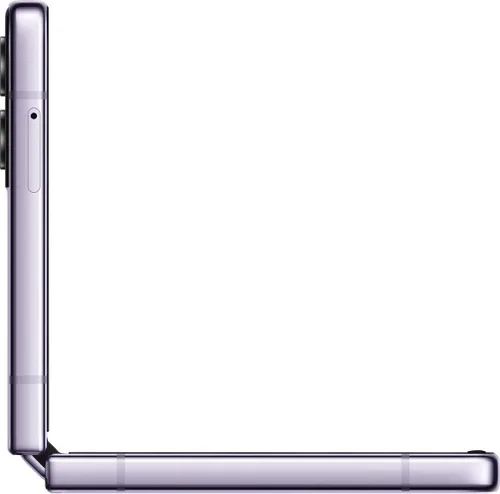 Vista 3 de Samsung Galaxy Z Flip 4 5G, versión estadounidense, 256GB, Bora Purple - Desbloqueado (Renovado)