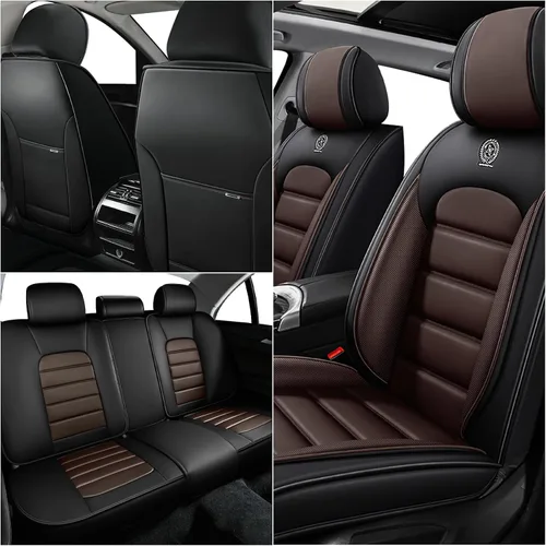 Vista 2 de Cubiertas de asiento ILMO para camiones 2009-2026 F150, 2011-2026 F250 F350 XL XLT Super Duty Crew Cab Lariat King Ranch Platinum, protectores