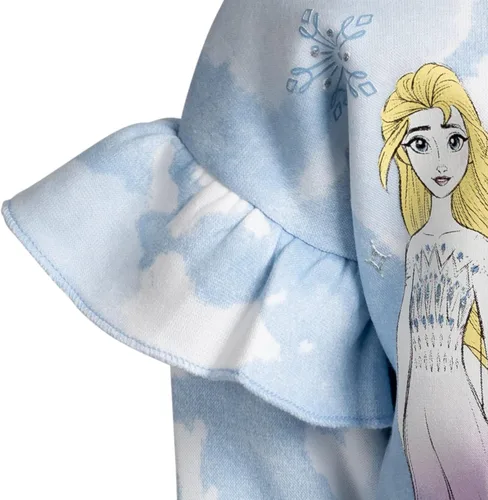 Vista 4 de Disney Princesa La Bella y la Bestia Little Mermaid Frozen Minnie Mouse - Sudadera de forro polar para niñas pequeñas a niños grandes