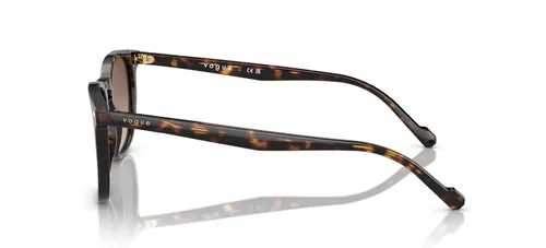 Vista 2 de Vogue Eyewear Man Sunglasses Dark Havana Frame, Brown Gradient Lenses, 49MM