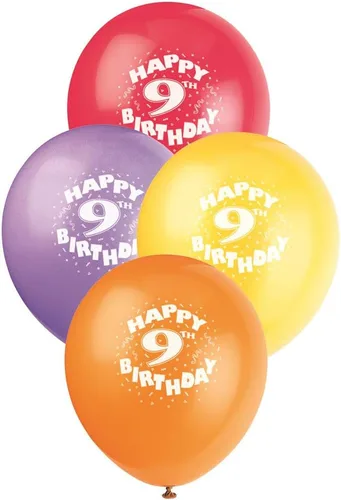 Vista 7 de Globos de látex de 12 pulgadas para el segundo cumpleaños, 6