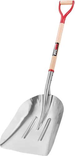 Vista 7 de Pala Excavadora de Aluminio de Servicio Pesado Pala Excavadora Grande para Granja Pala de Nieve de Metal para Entrada de Vehículos, 45 pulgadas