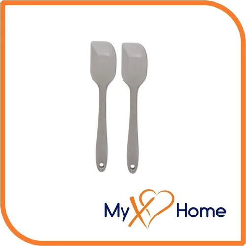 Vista 2 de MyXOHome - Espátula de silicona gris de 8 pulgadas (2 espátulas)