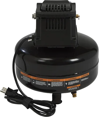 Vista 2 de Ironton Compresor de Aire Tipo Panqueque Sin Aceite, 0.3 HP, 3 Galones, 110 PSI