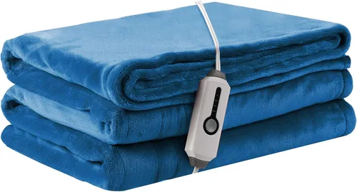 Vista 25 de LaffyLo Manta Eléctrica con Calefacción Tamaño Twin 62×84, Franela Transpirable y Lujosa, Regalo Suave y Cálido con Protección contra