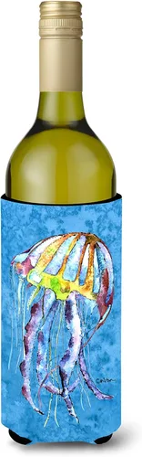 Vista 21 de Caroline's Treasures 8658CC - Funda plegable para bebidas o botellas, contenedor plegable con aislamiento para latas o botellas, multicolor Shells