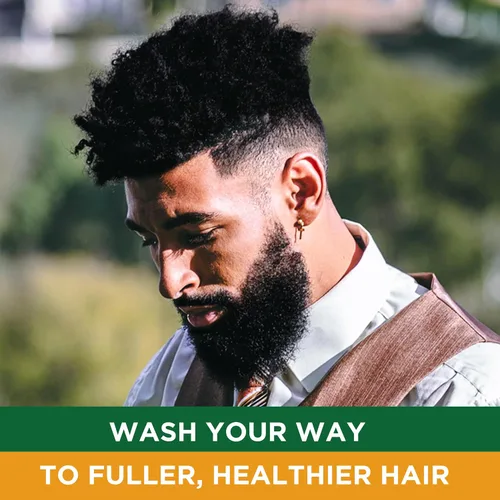 Vista 2 de Clubman Champú Country Club, enriquecido con pantenol, el espesante natural del cabello, pH equilibrado, proteinizado con polipéptidos, 16 onzas