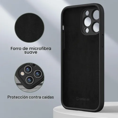 Vista 6 de CellEver Funda magnética fuerte para iPhone 14 Pro Max [para carga MagSafe] [protección de cámara] protección de alta resistencia, funda de silicona
