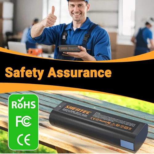 Vista 6 de Shentec - Paquete de 2 baterías de 3000 mAh 6 V compatibles con 404717 B20544E BCPAS-404717 404400 900400 900420 900600 901000 902000 B20720