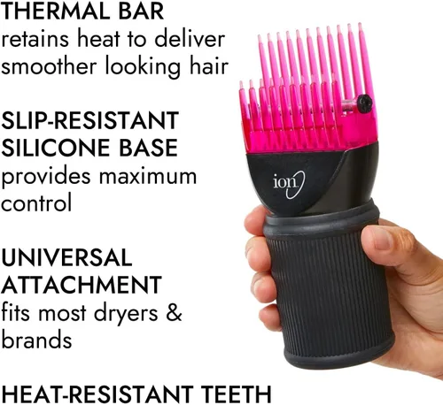 Vista 5 de Ion Accesorio universal para alisar el cabello