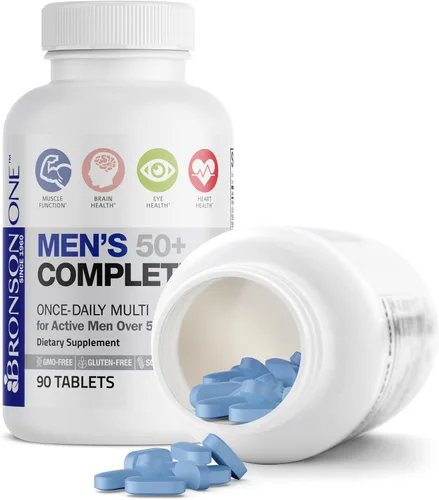 Vista 6 de Bronson One Daily - Multivitamínico completo para hombre 50+, 90 tabletas