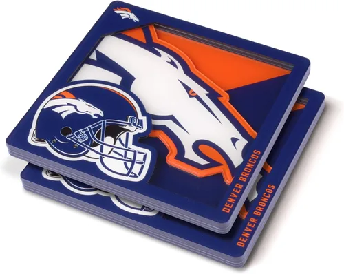Vista 22 de YouTheFan NFL - Posavasos de la serie de logotipos en 3D